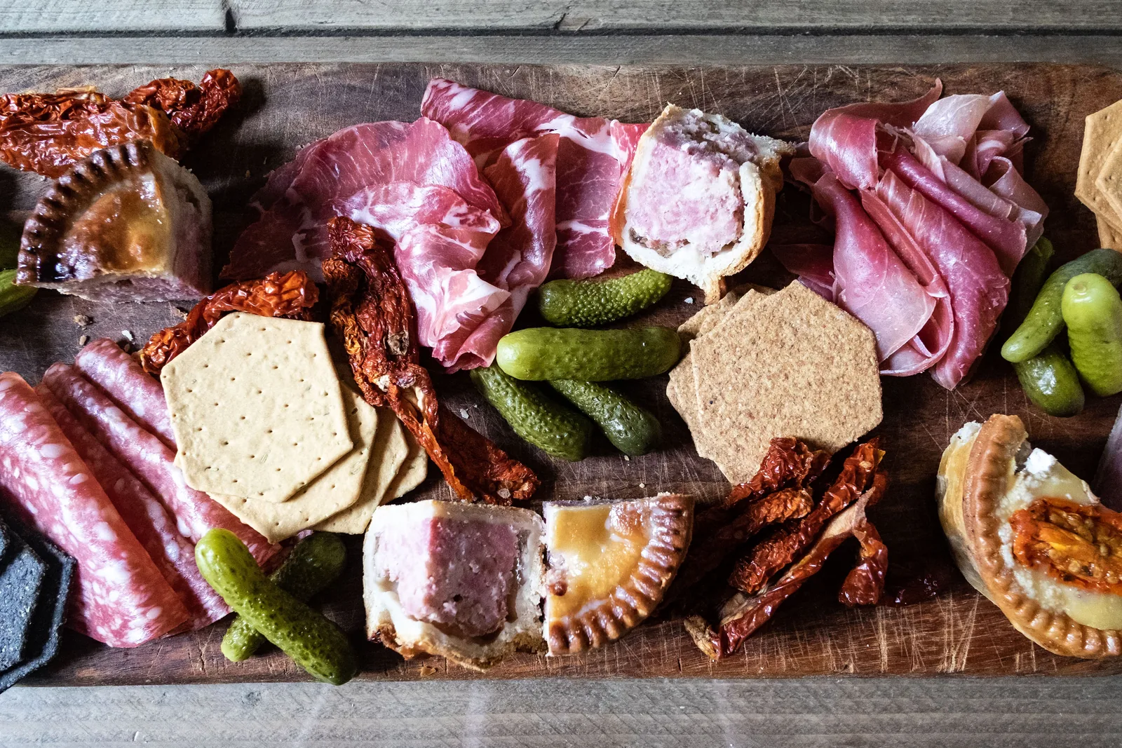 A hand-built sharing board of hand-picked cheeses, chutney and oatcakes at Love Cheese