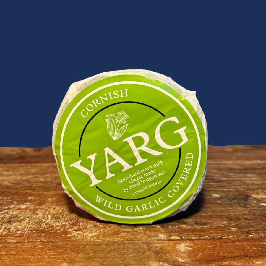 Cornish Yarg with Wild Garlic Cheese