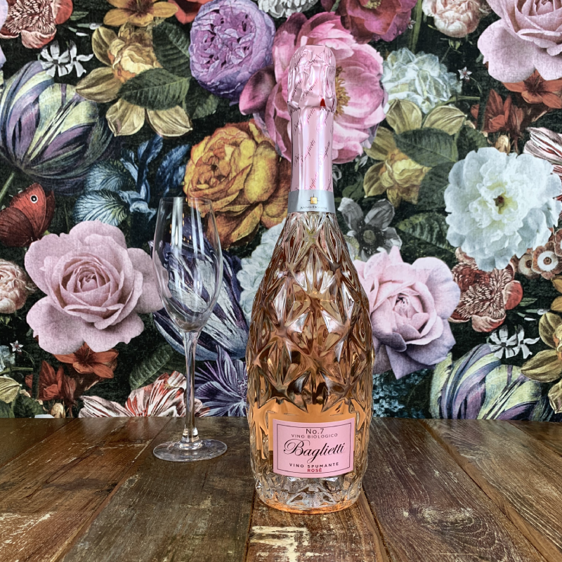 Spumante Rose No 7 Baglietti Sparkling Wine Love Cheese