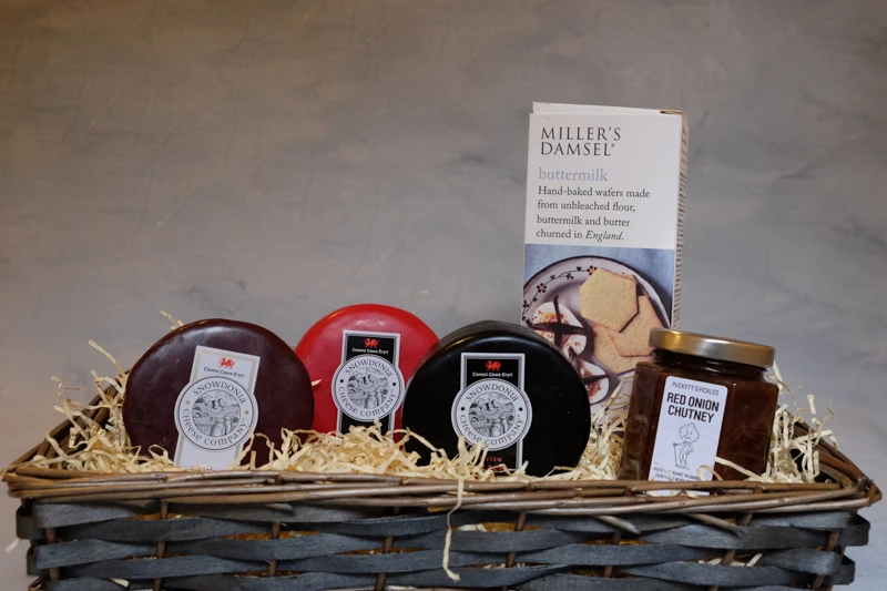 Welsh Cheese Gift Basket