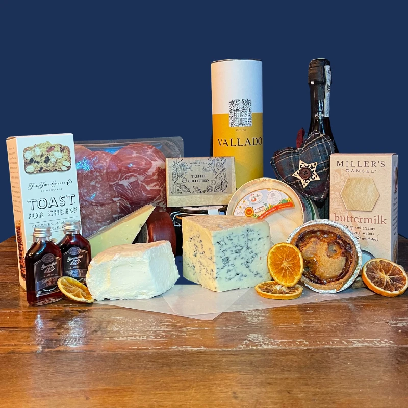 The Perfect Christmas Cheese Gift Hamper