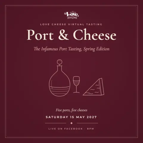 Saturday 15th May 2027 – The Infamous Port & Cheese Tasting: Spring Tasting